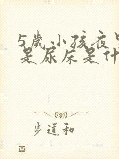 5岁小孩夜里老是尿床是什么原因