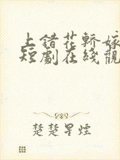 上错花轿嫁王爷短剧在线观看全集