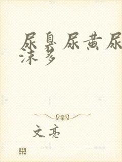 尿臭尿黄尿液泡沫多