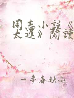 同志小说《爱得太迟》阅读