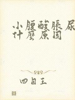 小腹酸胀尿频是什么原因