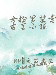女扮男装当官的古言小说