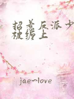 招惹反派少年后被缠上