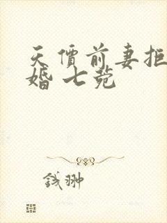 天价前妻拒不复婚 七菀