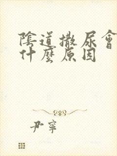 阴道撒尿会疼是什么原因