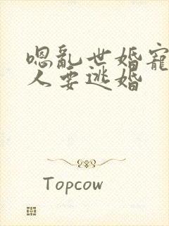 嗯乱世婚宠:夫人要逃婚