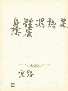 身体湿热是阳虚阴虚