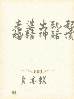 老婆出轨起诉离婚精神赔偿费一般赔多少