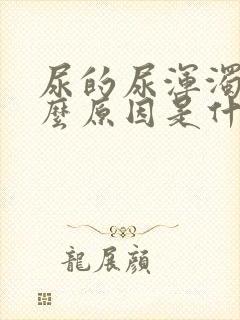 尿的尿浑浊是什么原因是什么原因是什么