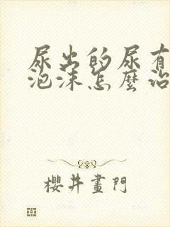 尿出的尿有很多泡沫怎么治疗