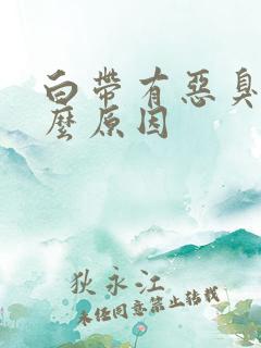 白带有恶臭是什么原因