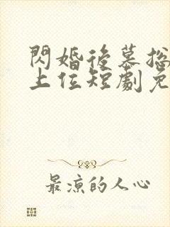 闪婚后慕总靠娃上位短剧免费观看