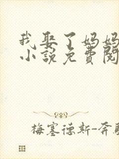 我娶了妈妈为妻小说免费阅读