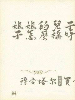 姐姐的儿子的儿子怎么称呼