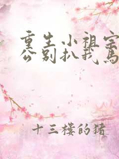 重生小祖宗:老公别扒我马甲啦免费阅读