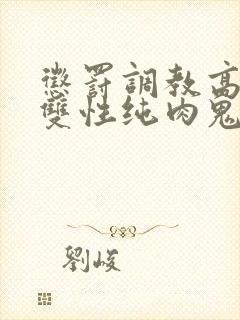 惩罚调教高h 双性纯肉鬼攻