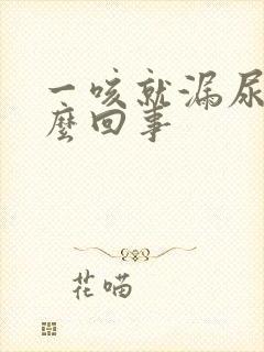 一咳就漏尿是怎么回事