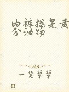 内裤总是黄色的分泌物