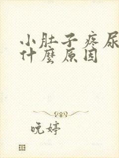 小肚子疼尿多是什么原因