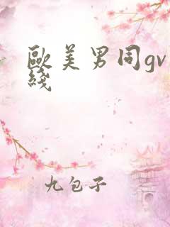 欧美男同gv在线