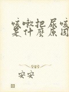 咳嗽把尿咳出来是什么原因引起的