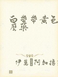 白带带黄色用什么药