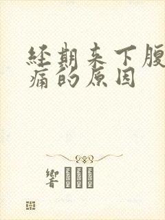 经期来下腹部隐痛的原因