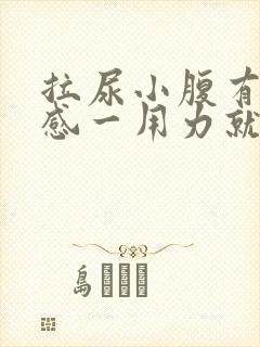 拉尿小腹有刺痛感一用力就痛