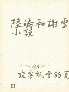 陆娇和谢云瑾的小说