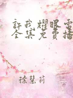 许我耀眼电视剧全集免费播放在线观看