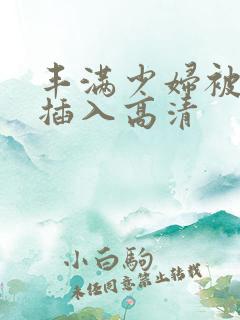 丰满少妇被猛烈插入高清