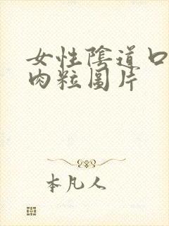 女性阴道口长小肉粒图片