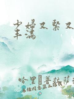 少妇又紧又爽又丰满