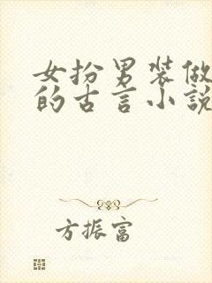 女扮男装做丞相的古言小说