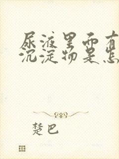 尿液里面有很多沉淀物是怎么回事