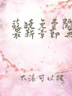 苏晓免费阅读 最新章节 无弹窗