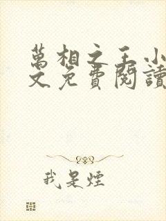 万相之王小说全文免费阅读无弹窗