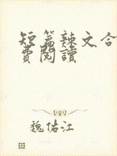 短篇辣文合集免费阅读