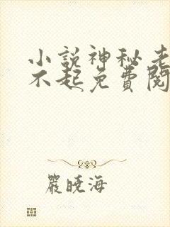 小说神秘老公惹不起免费阅读