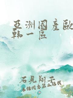 亚洲国产欧美日韩一区