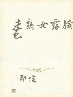 老熟女露脸91色