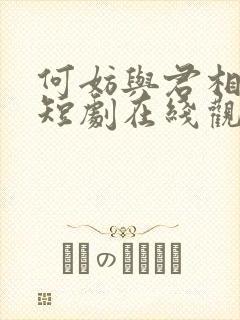 何妨与君相决绝短剧在线观看