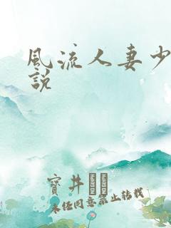 风流人妻少妇小说