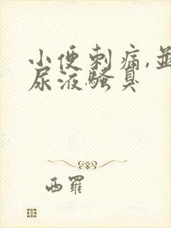 小便刺痛,并且尿液骚臭