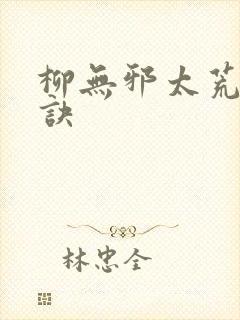 柳无邪太荒吞天诀
