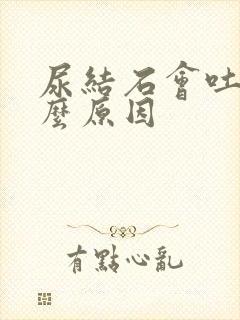 尿结石会吐是什么原因