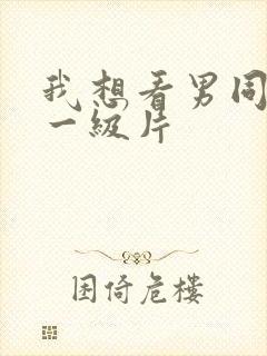 我想看男同性恋一级片