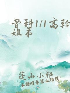 骨科1/1高干姐弟