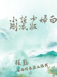 小说少妇白洁无删减版
