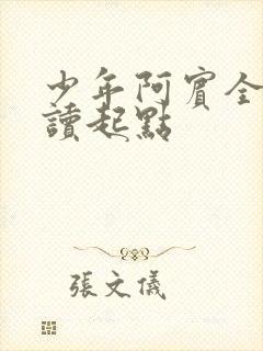 少年阿宾全文阅读起点